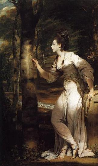 Sir Joshua Reynolds Mrs Richard Bennett Lloyd oil painting picture